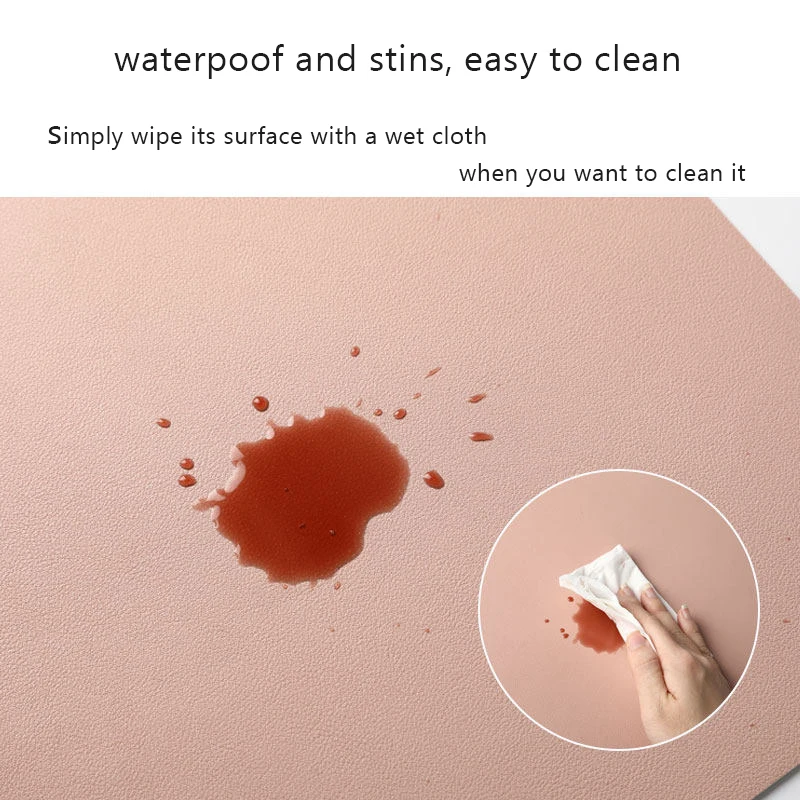 Двухсторонний коврик для мыши BUBM водонепроницаемые подставки офисный игровой