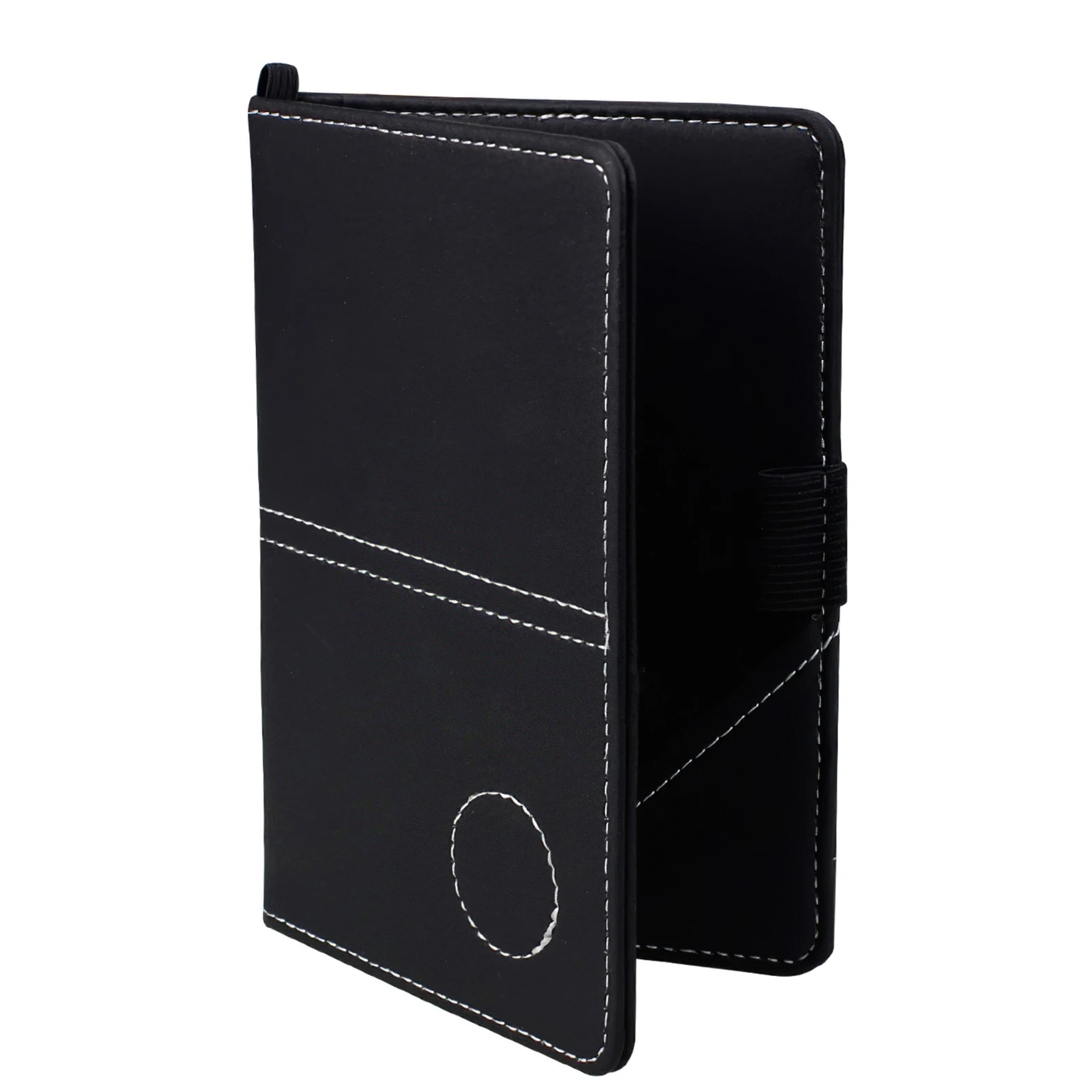 Черный держатель для клюшек гольфа кожаный блокнот с крючком из искусственной