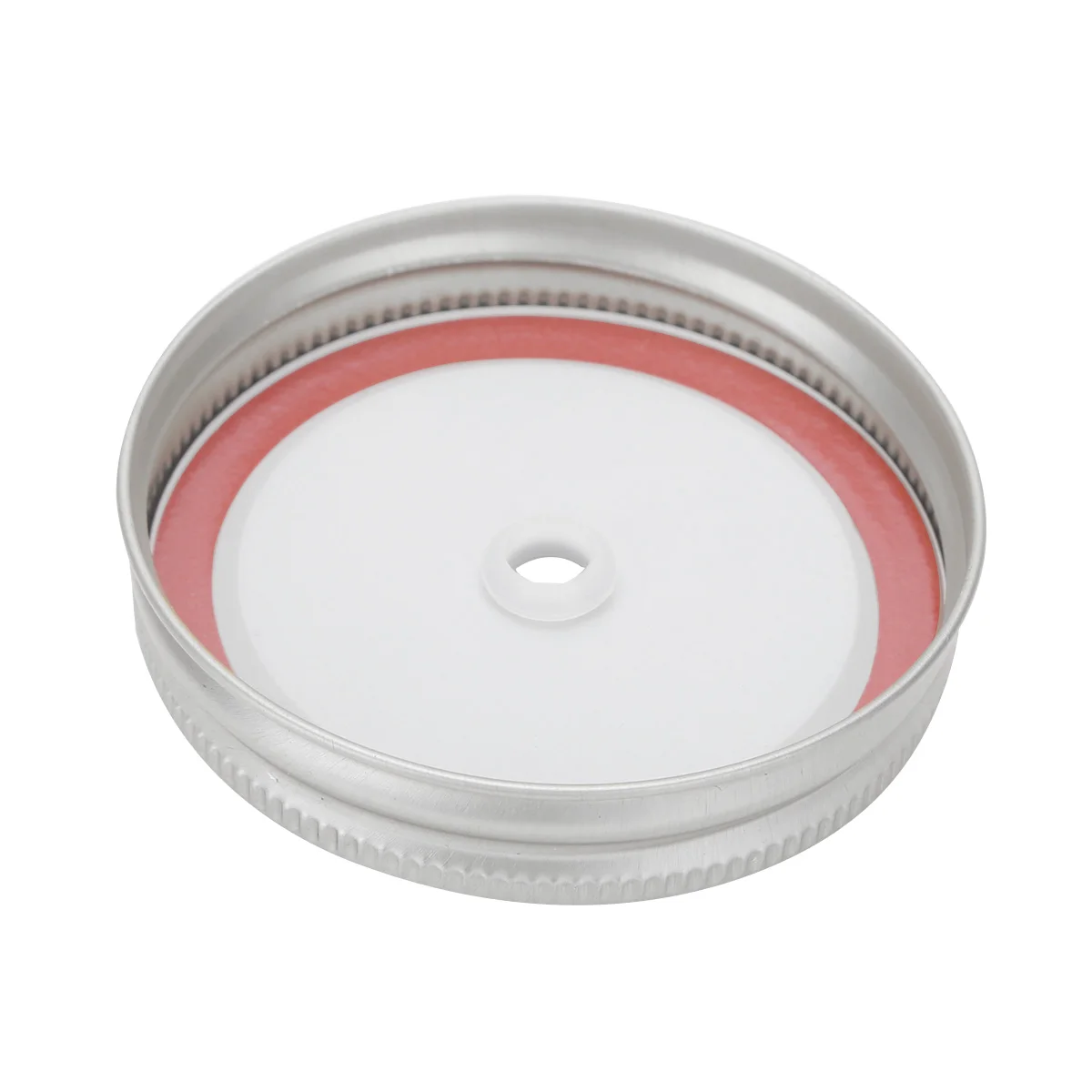 Полированная жестяная банка с соломинкой крышки набор многоразовые для хранения