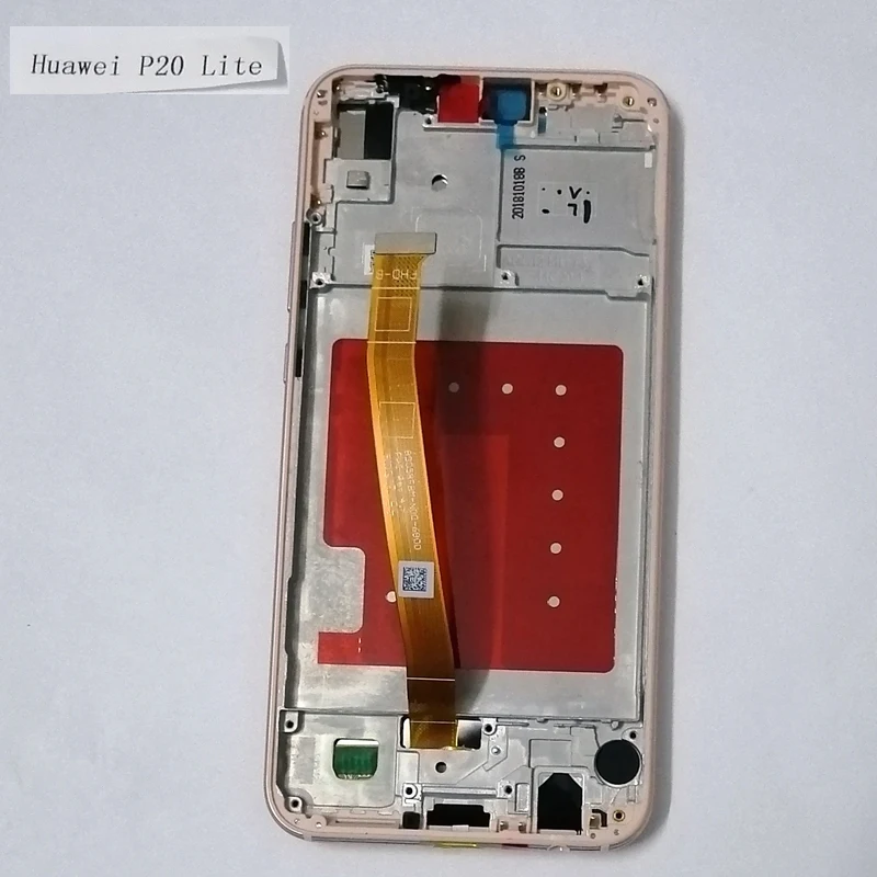 ЖК-дисплей и дигитайзер сенсорного экрана в сборе для Huawei P20 Lite сменный сенсорный