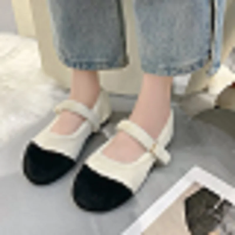 

Туфли женские на плоской подошве, весна-осень, новинка 2021, модные легкие туфли мэри джейн с мягкой подошвой в японском стиле