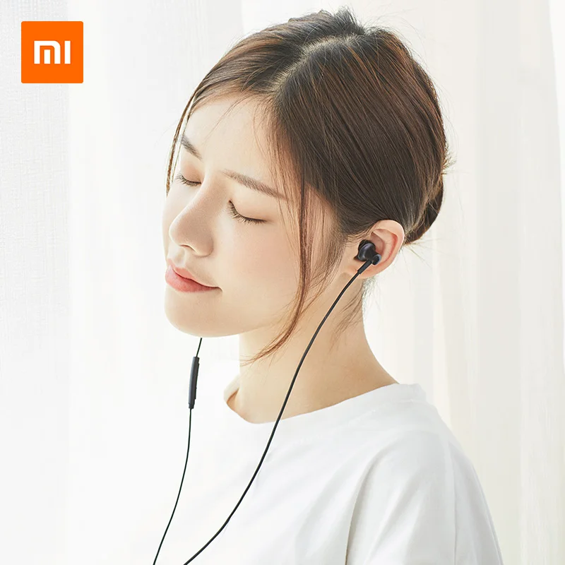 Оригинальные гибридные наушники Xiaomi mijia 2 Circle Iron HD наушники-вкладыши с двойным