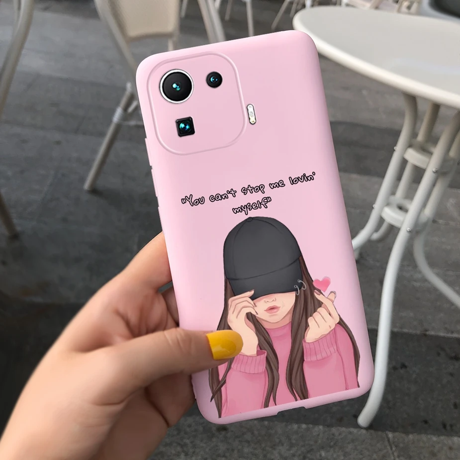 Чехол с синей бабочкой для Xiaomi Mi 11 Lite мягкий силиконовый чехол-накладка Mi11 Pro Ultra i