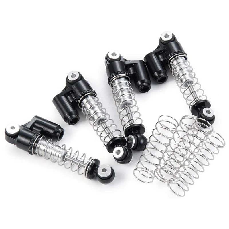 

Aluminum Suspension Shock Absorber Set Assembled for 1/24 Axial SCX24 AXI90081 AXI00001 AXI00002 AXI00004 RC Crawler Car