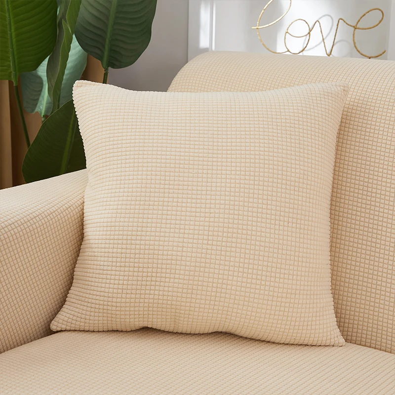 

XAXA Thicken Sofa Cushion Cover, Decorative Pillow Cover, For Sofa Decoration, Washable