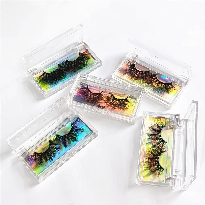 

Оптовая продажа, 10 пар, 25 мм, ресницы из норки, пушистые ресницы, 3D ресницы из норки, драматические ресницы для макияжа