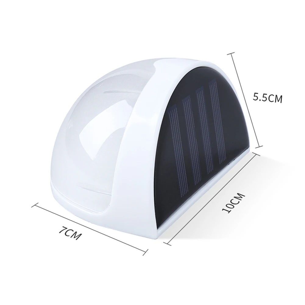 

LED solar wall lamp outdoor waterproof courtyard landscape street light solar power garden fence lighting decor light