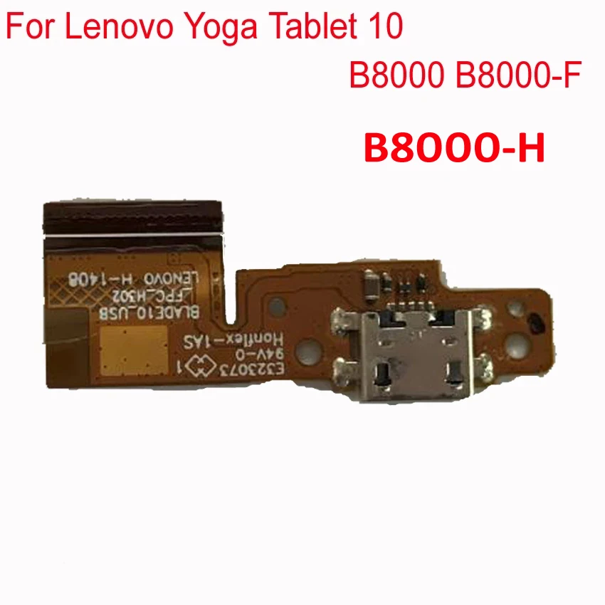 

USB-порт для зарядки гибкий кабель для Lenovo Tablet Pad Yoga 10,1 "B8000 B8000-F Micro Dock Connector зарядная плата