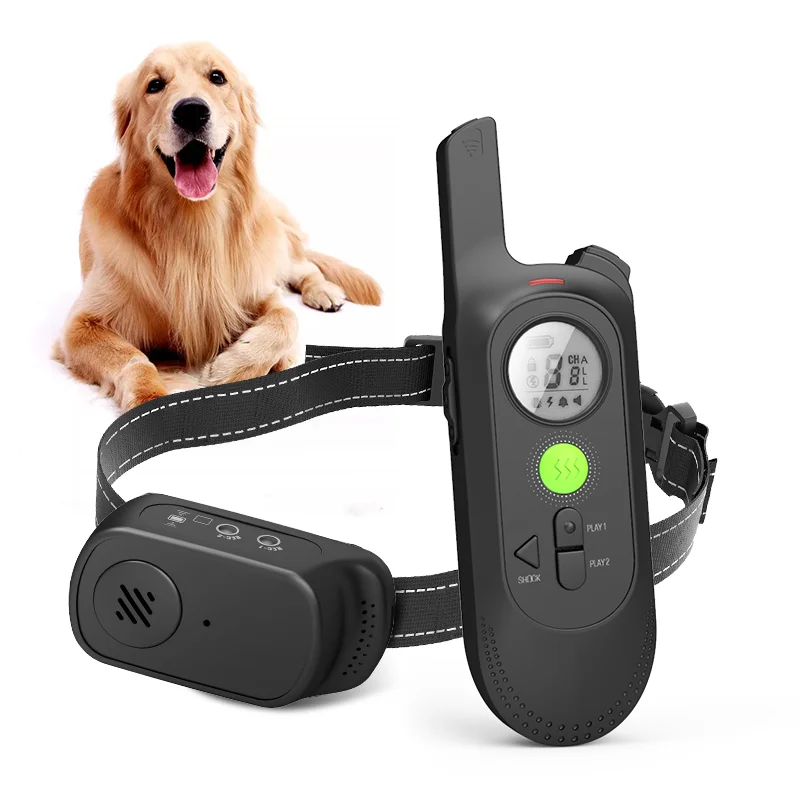 

800m Dog collar Electric Dog Training Collar Pet Remote Control Waterproof Rechargeable with LCD Display ошейник для собак