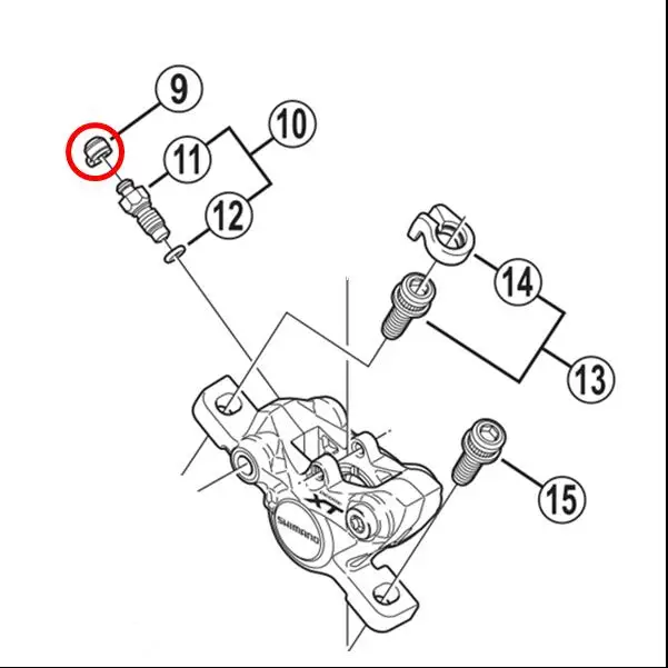 2 шт. Shimano оригинал SLX XT папка ремонтные фитинги масляный винт пылезащитная крышка