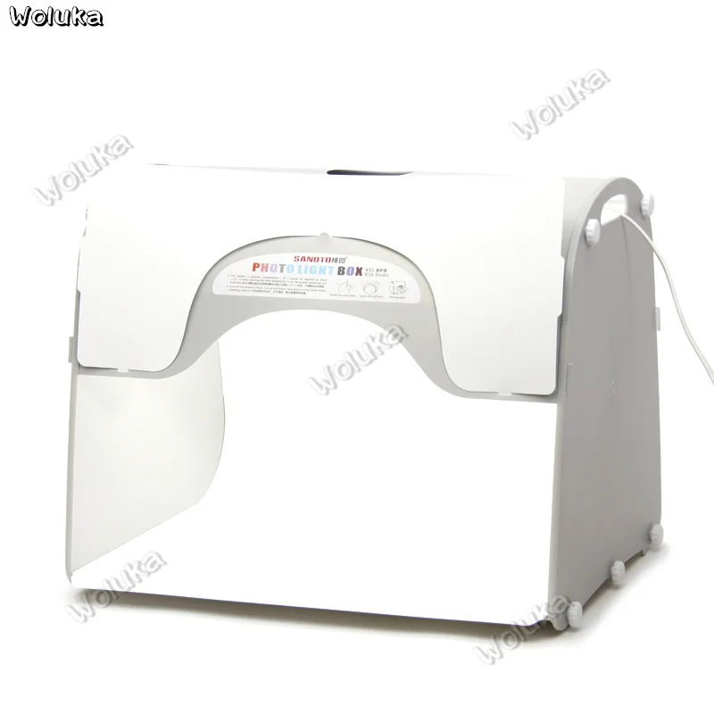 5 шт./лот светодиодная фотостудия Профессиональный портативный мини-набор фон