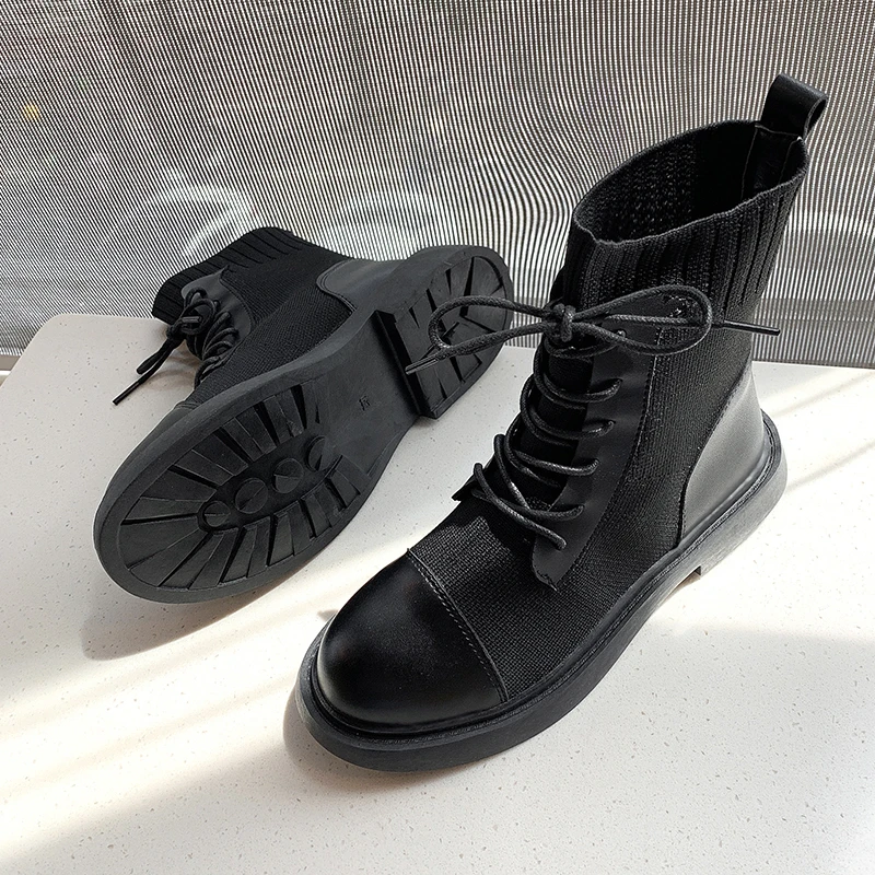 Женские ботинки martin в британском стиле коллекция 2019 года универсальная Осенняя