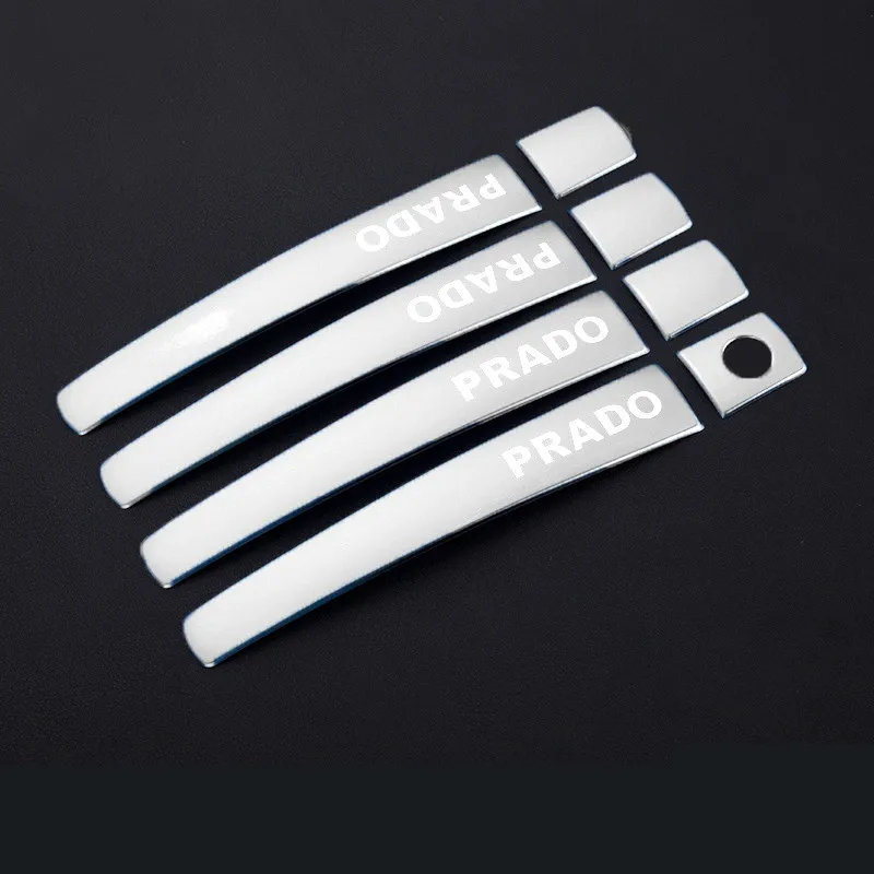 

Накладка наружной ручки из нержавеющей стали для Toyota Land Cruiser Prado 150, 2010, 2011, 2012, 2013, 2014, 2015, 2016, 2017, 2018, 2019