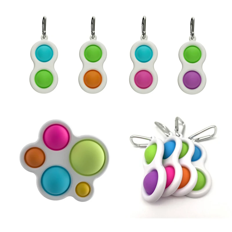 Непоседа простой улыбающегося игрушка для взрослых и детей раннего образования