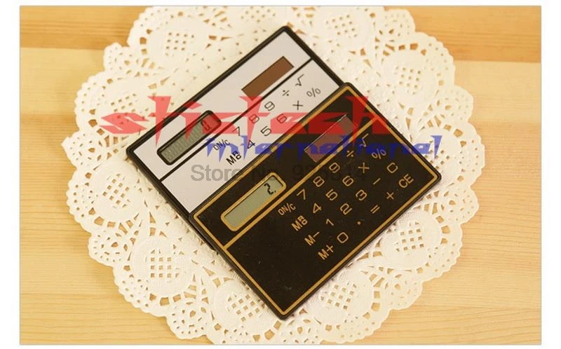 Маленький калькулятор с солнечной батареей маленький 2000 шт.|mini calculator|small calculatorcredit