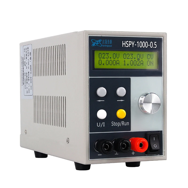 

HSPY1000-0.5 1000V 0.5A High Voltage Power Source Precision Adjustable Switching DC Variable Power Supply