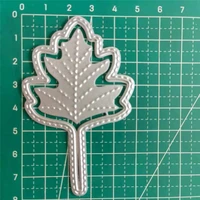 leaves metal cutting dies stencil for diy scrapbooking photo album decoration embossed card template new arrival 2021