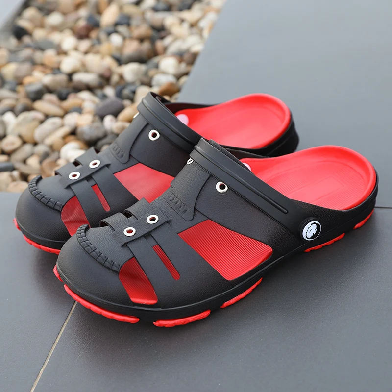 Оригинальные новые садовые Вьетнамки водонепроницаемая обувь мужские теннисные