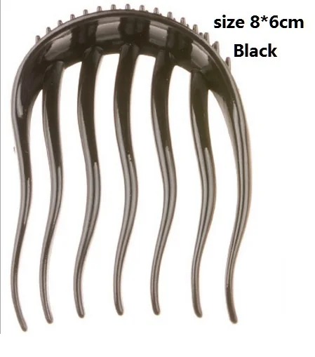 6015black Инструменты для укладки волос updo fashion up аксессуары для волос комод для волос французский валик для Плетения КОС с волшебной завивкой волос Парикмахерская оплетка - Цвет: 6015black