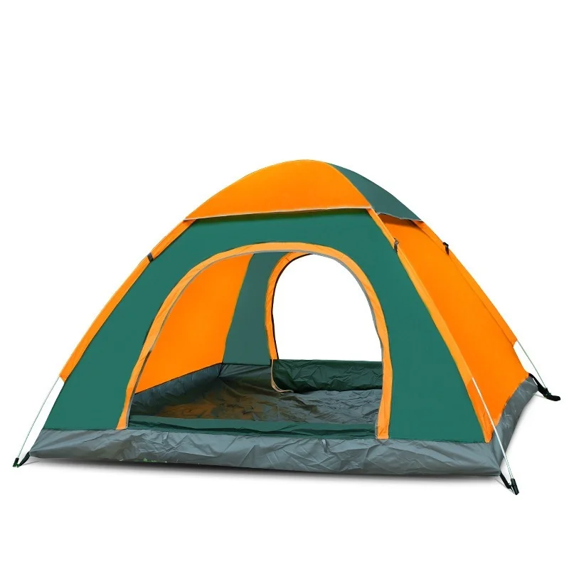 Outdoor Camping Folding Fully Automatic Tent 1-3-4 Persons Easy Quick-opening Two Persons on The Beach