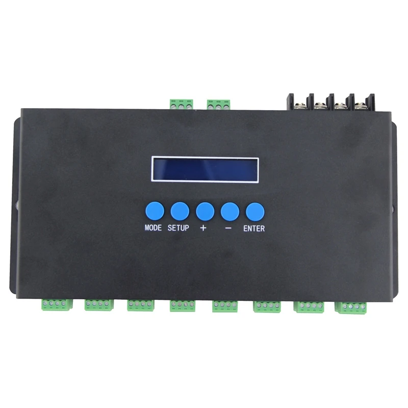 Bc 216 два порта 16 каналов Artnet для Spi / Dmx Ws2811 Ws2812B Sk6812 2801 8806 Led контроллер пикселей 340 16Ch