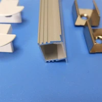 2 5mpcs free shipping 2500mmx22mmx11 7mm slim channel aluminum profile pc housing led profile for led strip with end caps