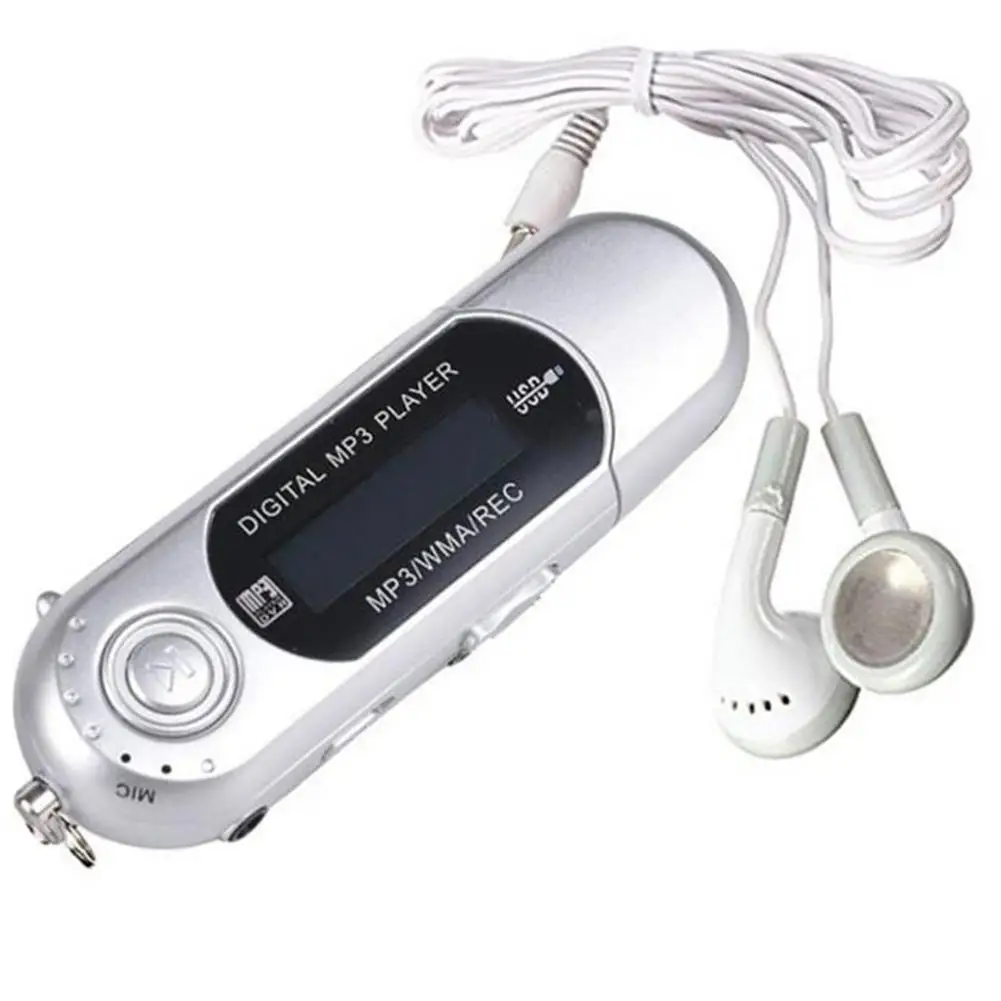 Мини-дисплей MP3-плеер с поддержкой флеш-памяти для TF-карты 32 ГБ FM-радио Hi-Fi плеер