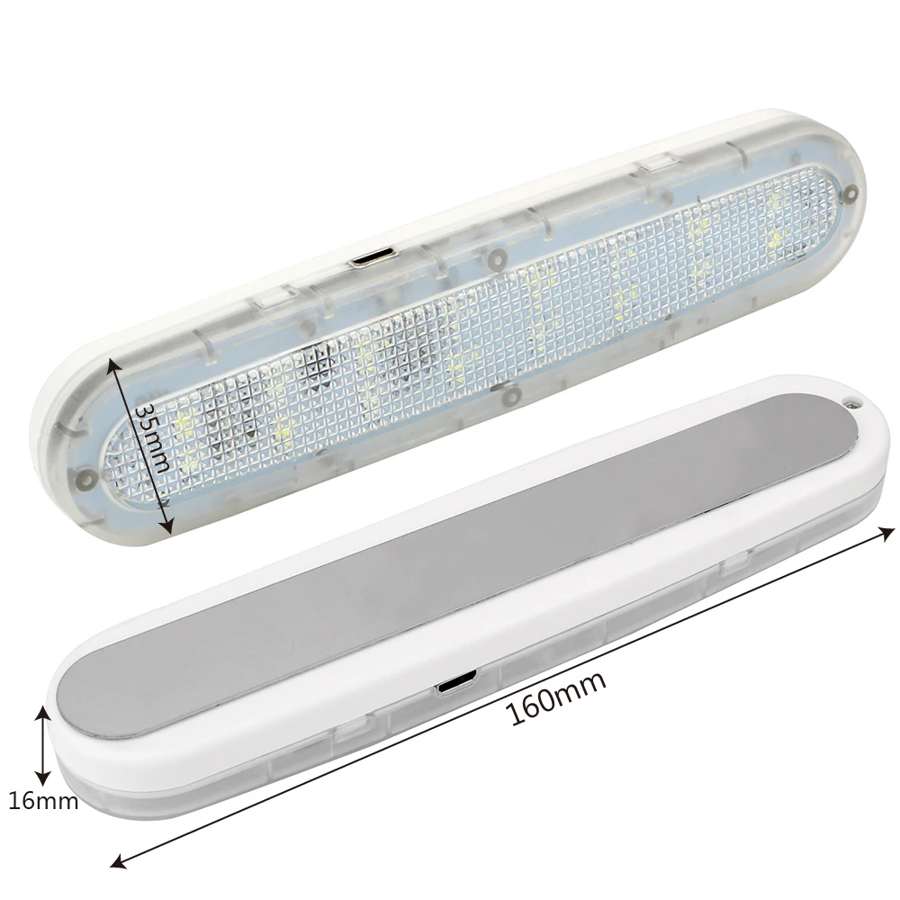 

LED Car Interior Reading Light USB Charging Dome Vehicle Indoor Ceiling Lamp Auto Roof Magnet Lamp Car-styling