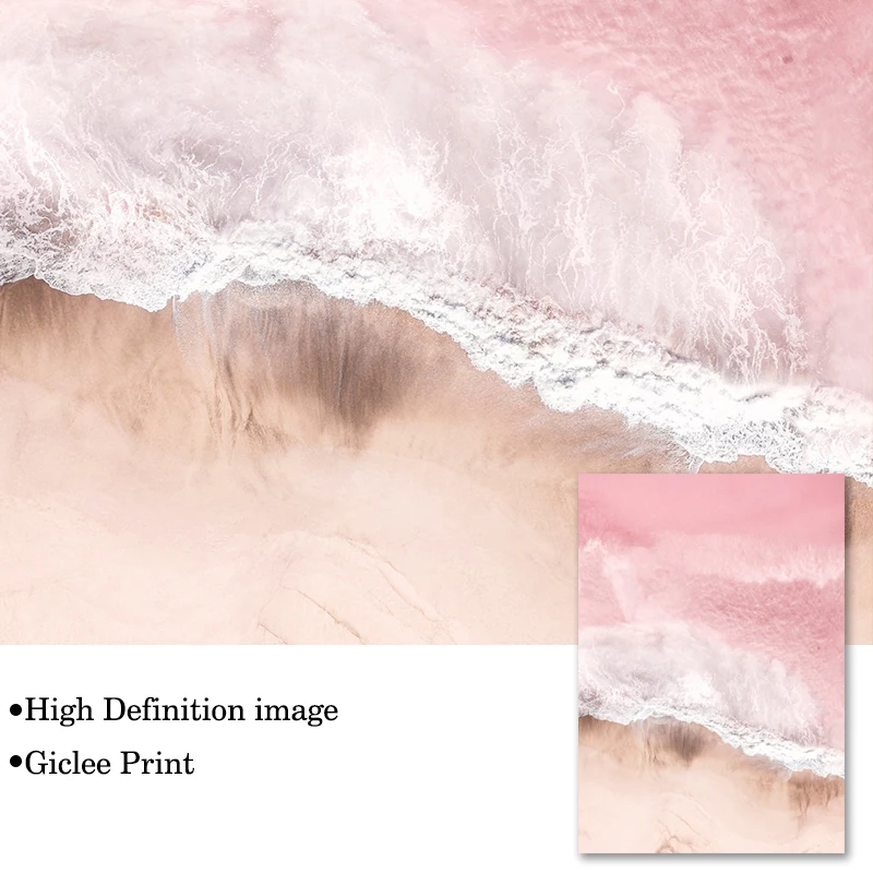 Скандинавский пейзаж постер с принтом украшение для экскурсионного автобуса