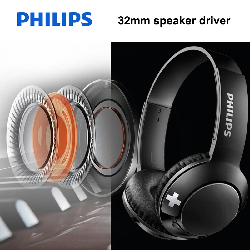 Bluetooth гарнитура Philips SHB3075 с микрофоном и управлением громкостью|Телефонные