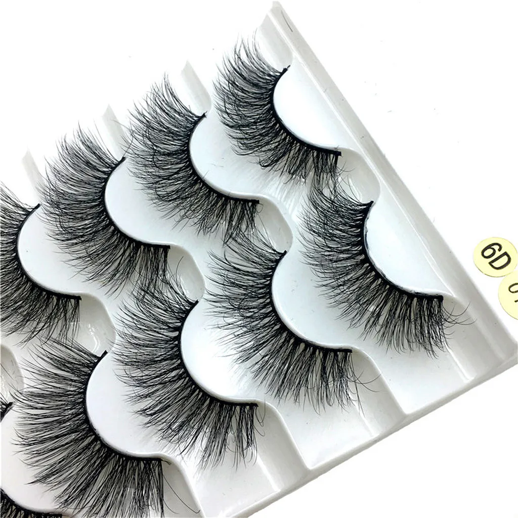 Большая распродажа! 5 пара/лот ресницы новые высококачественные Премиум крест