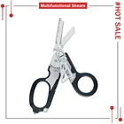 В наличии многофункциональные ножницы, уличные инструменты, ножницы для экстренных ситуаций с ремешком, резак, защитный молоток для стекла