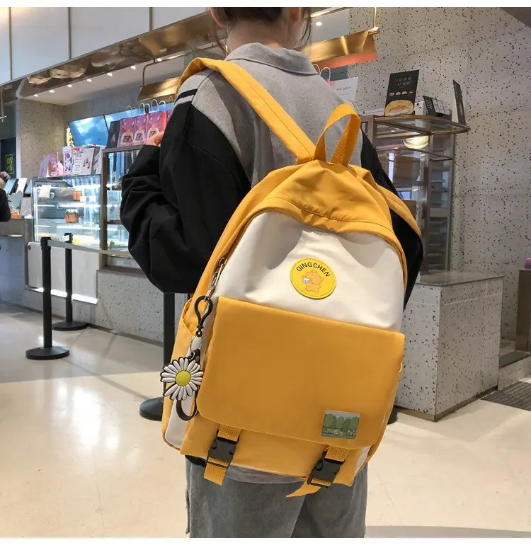 Женские школьные рюкзаки 2020 летние брендовые новые модные женские холщовые