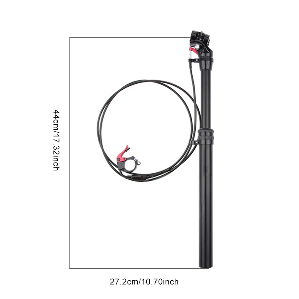 Регулируемый провод управления для горного байкера светодиодный Подседельный