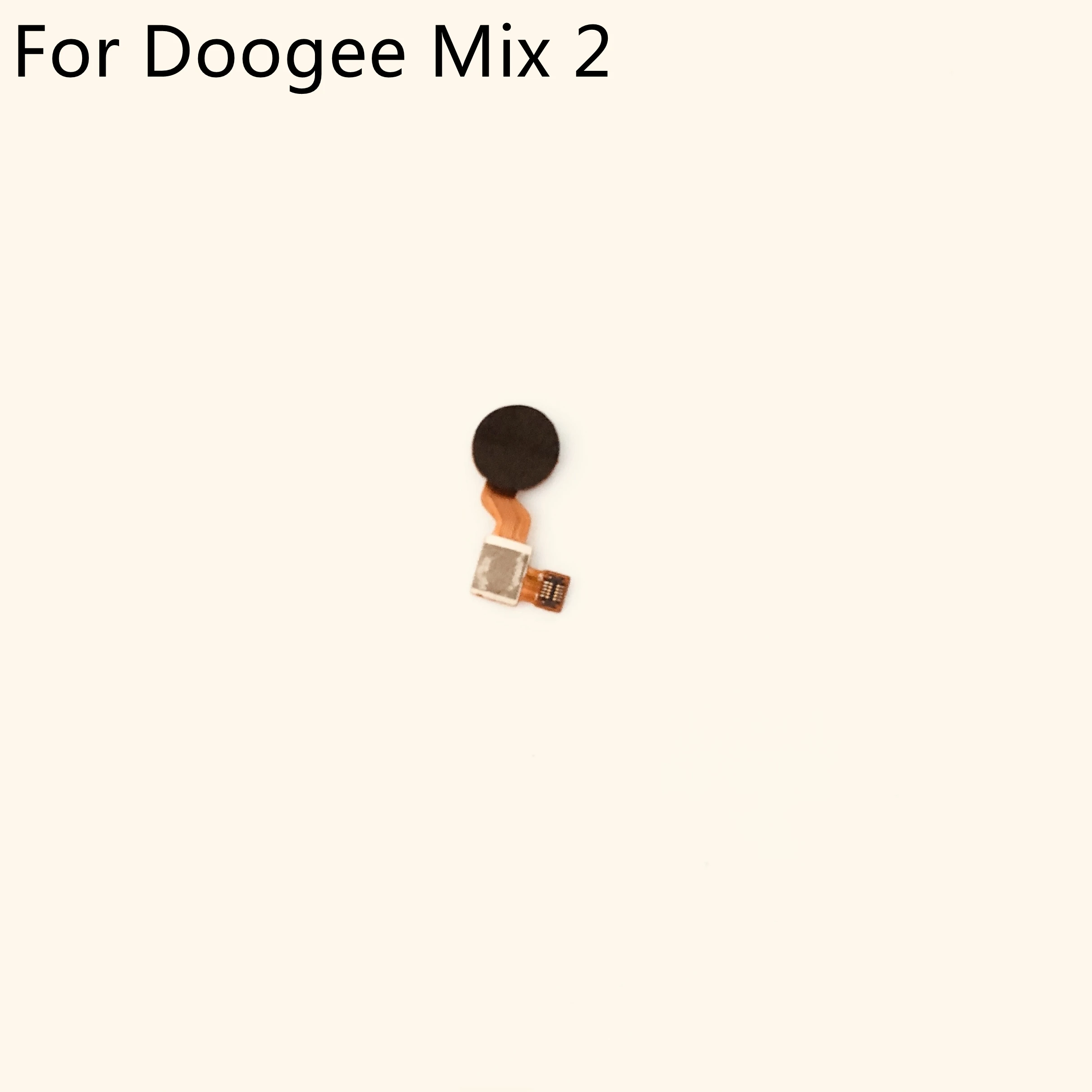 Doogee Mix 2 используется кнопка датчика отпечатков пальцев с гибким кабелем FPC для