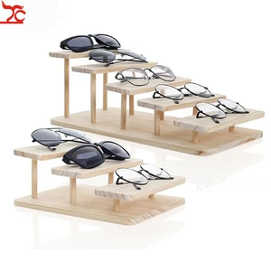 Новая мода, натуральный твердый деревянный держатель для очков, подставка для показа ювелирных изделий, подставка для показа для куклы, полка для дисплея