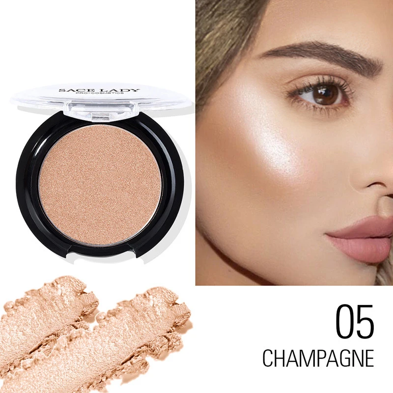 

Natural Face Powder Mineral Foundations Oil-control Brighten Concealer Whitening Make Up Pressed Powder
