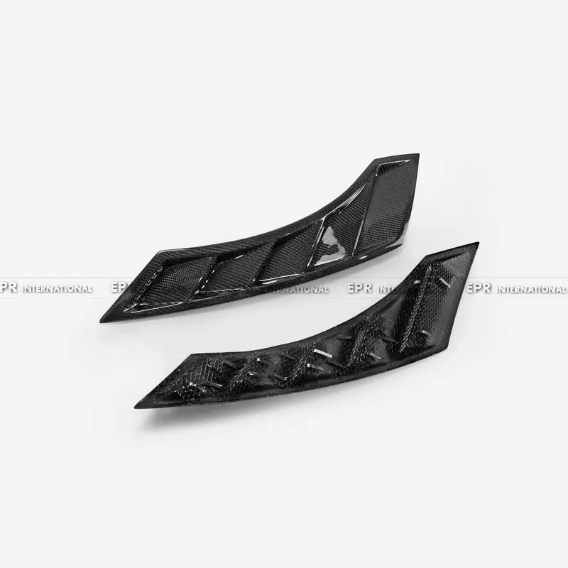 Для Nissan GTR R35 NIS Стиль углеродного волокна переднее крыло отделка вентиляционных отверстий 2 шт 2008- нисмо Впускной воздуховод