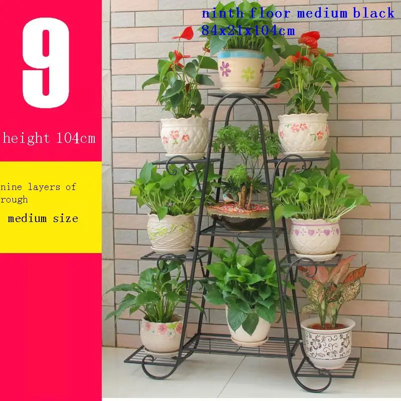 

Porta Piante Terrasse Decoration Exterieur Rek Varanda Planten Standaard Balcony Balcon Plant Stand Balkon Flower Iron Rack