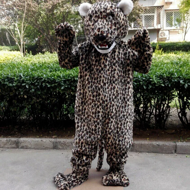 

Leopard Mascot Costume Suits Party Game Fursuit Dress Outfits Clothing Advertising Promotion Carnival Halloween Xmas Adults