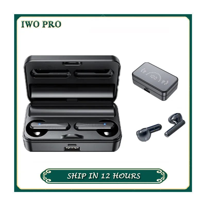 

TWS-стереонаушники S20 с поддержкой Bluetooth 2000 мА · ч и зарядным футляром