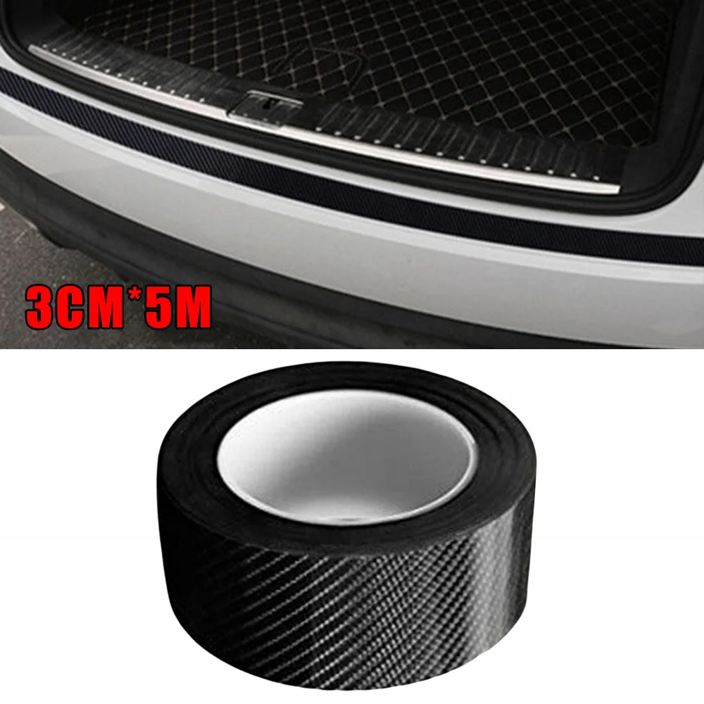 

Parts Sticker Replacement 5D Carbon Fiber Protector Cover Car Body Anti Scratch