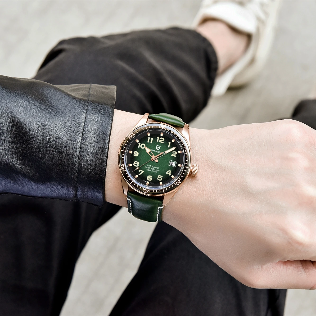 PAGANI Дизайнерские мужские часы Роскошные деловые механические наручные