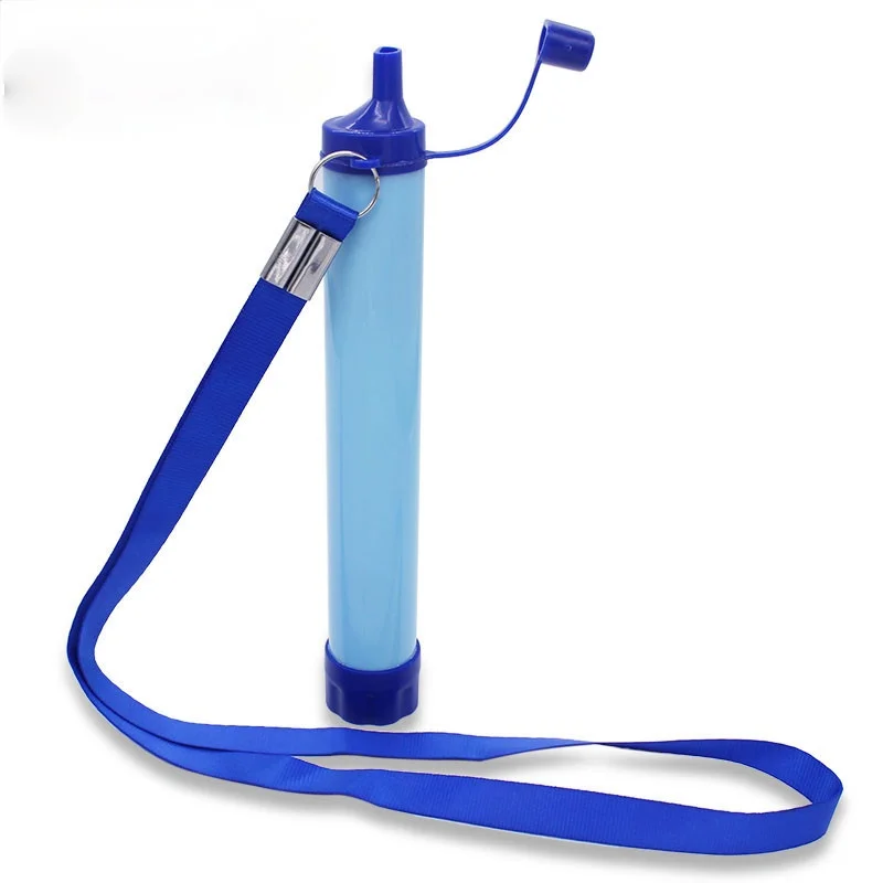 

Disinfection Individual Water Purifier Portable Filter Straw Outdoor Wild Life Emergency Direct Drinking Water Filtering Tool