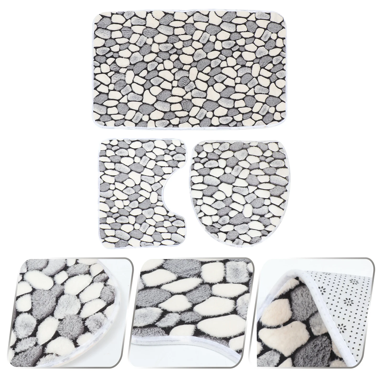 

1 Set Simple Floor Mat Water Absorption Floor Mat Bathroom Floor Cushion