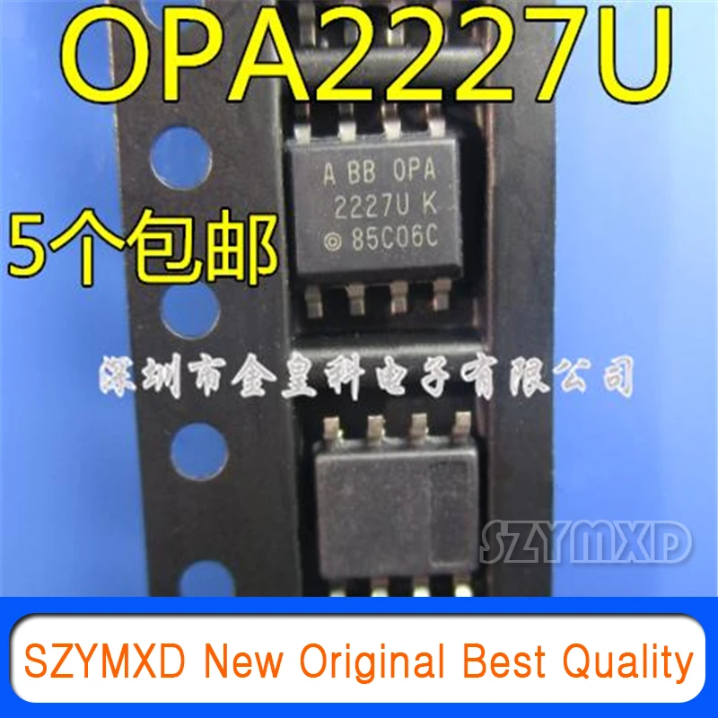 

5Pcs/Lot New Original OPA2227 OPA2227U OPA2227UA Dual Operational Amplifier Chip SOP-8 Chip In Stock