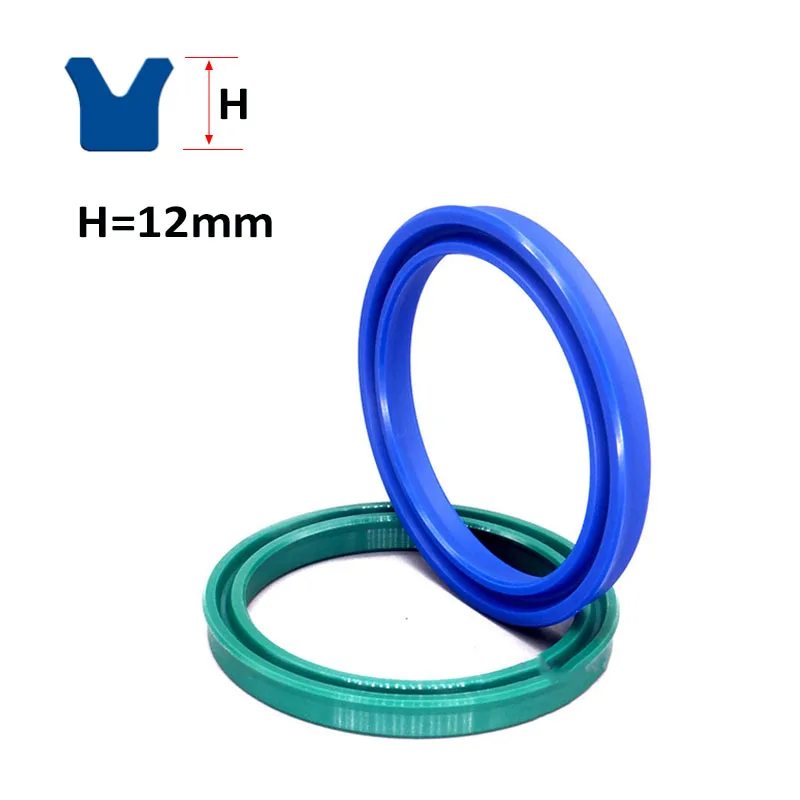 

1Pcs Thick 12mm Polyurethane Hydraulic Cylinder Oil Sealing Ring Shaft Hole General Sealing Ring Gasket UN/UHS/U/Y Type