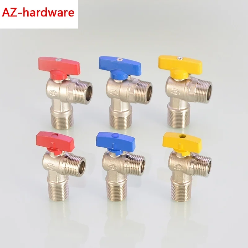 Большой поток угловой вентиль специально для газовых водных heater1/2IN 3/4IN открытая