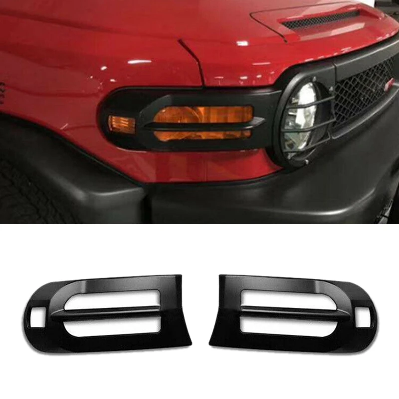 

Матовые черные противотуманные светильник из АБС-пластика для Toyota FJ Cruiser 2007-2020, 2 шт.