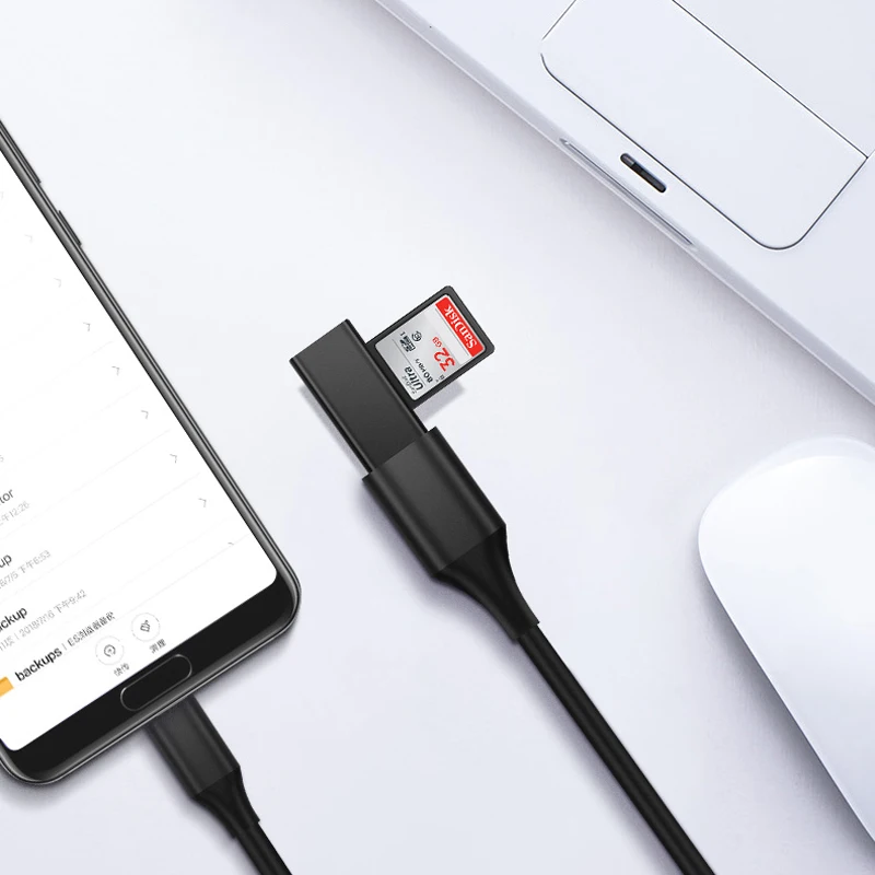 USB C Cable 3.0 OTG Adapter Type for Samsung S10 9 Huawei P30 Mate 30 Pro Macbook connector Mouse Keyboard | Мобильные телефоны и